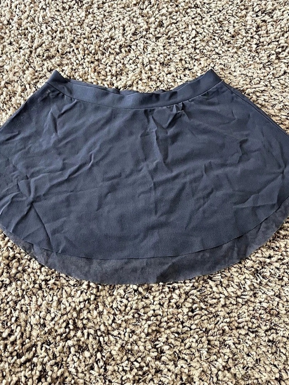 Barretto dancewear mesh pull on skirt